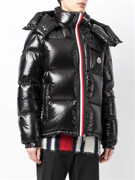 farfetch moncler puffer coat